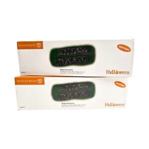 NWT Halloween Twinkle Lite Hedge by Department 56